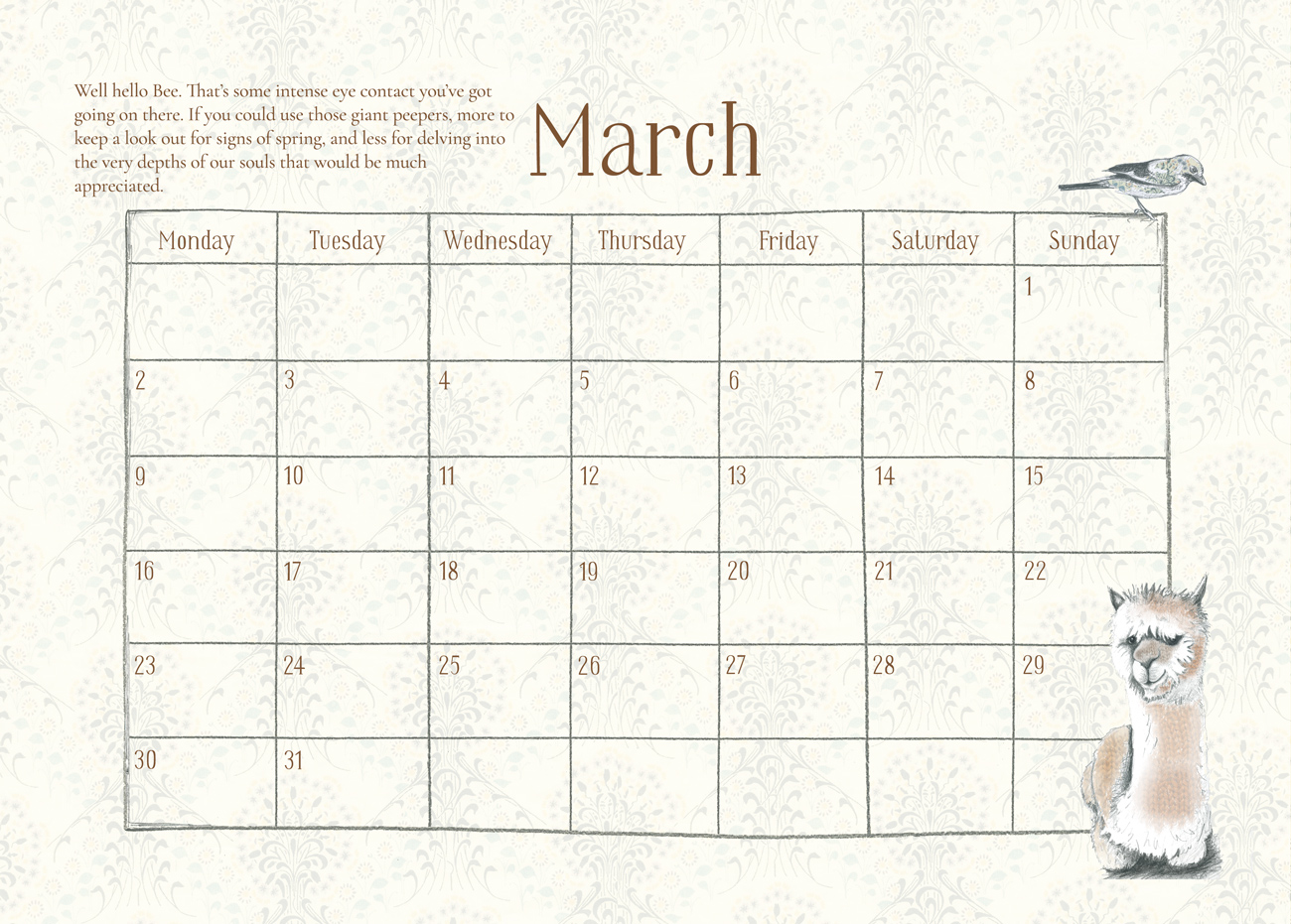 * Pre-Order * Alpacaly 2026 Calendar - Image 6